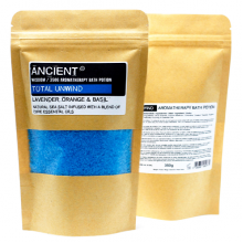 Aromatherapy Bath Potion in Kraft Bag 350g - Total Unwind